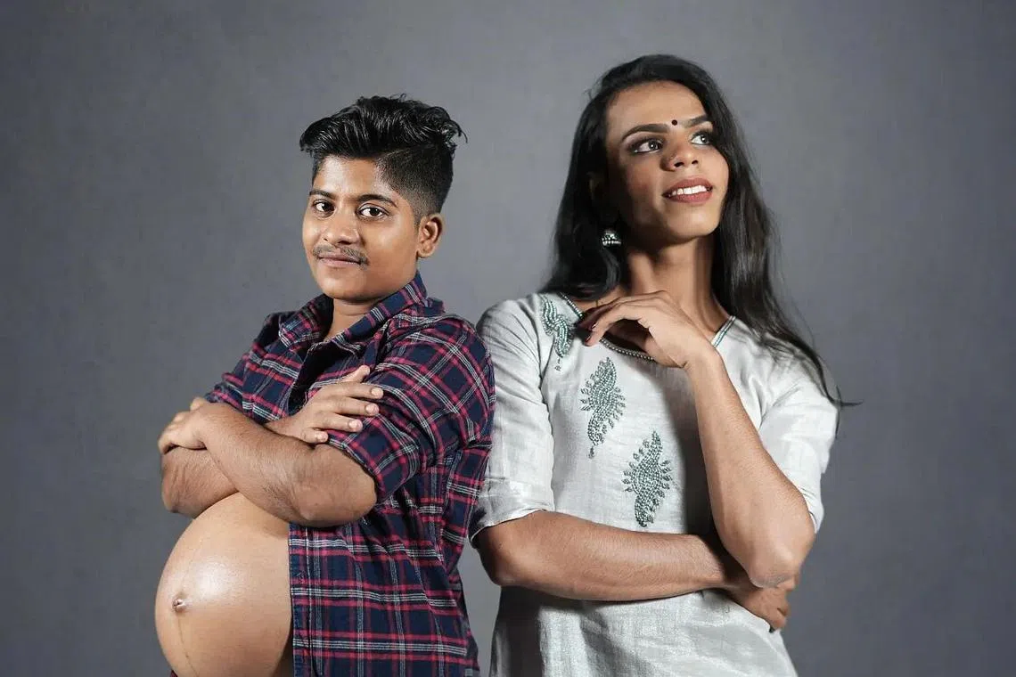 Ms Ziya Paval was born a man, and her partner, Mr Zahad, was female by birth.