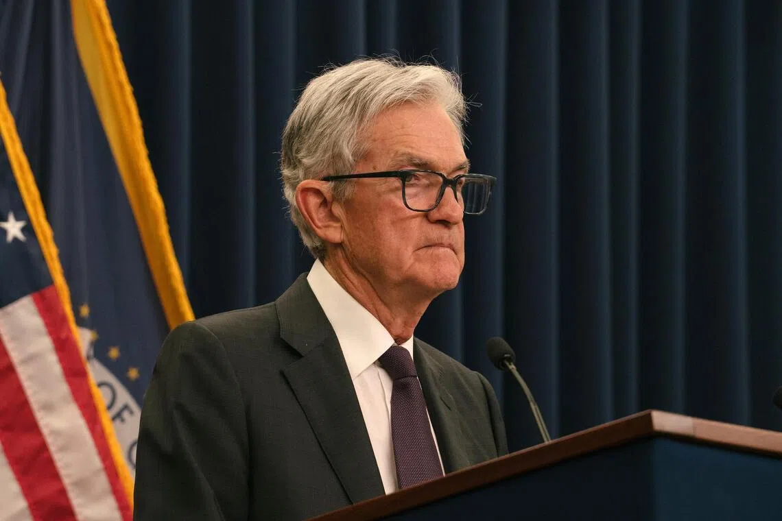 Fed chairman Jerome Powell's term as chief of the US central bank ends in May.