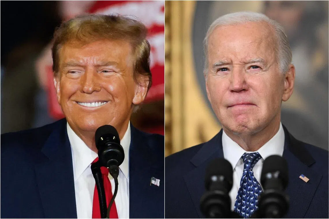 About 668,000 donors gave less than US$200 (S$270) to Donald Trump, compared with 564,000 for Mr Joe Biden.
