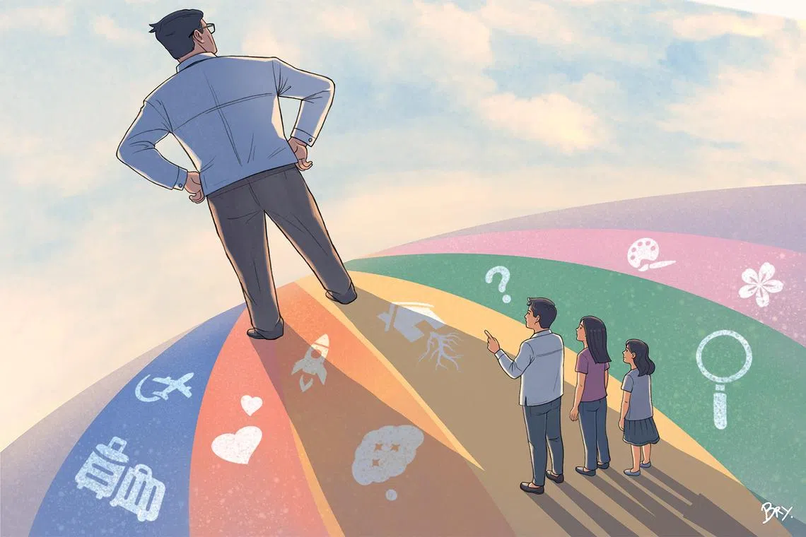 As the writer journeys with his children, he strives to be their broker of dreams, believing in their ability to succeed.