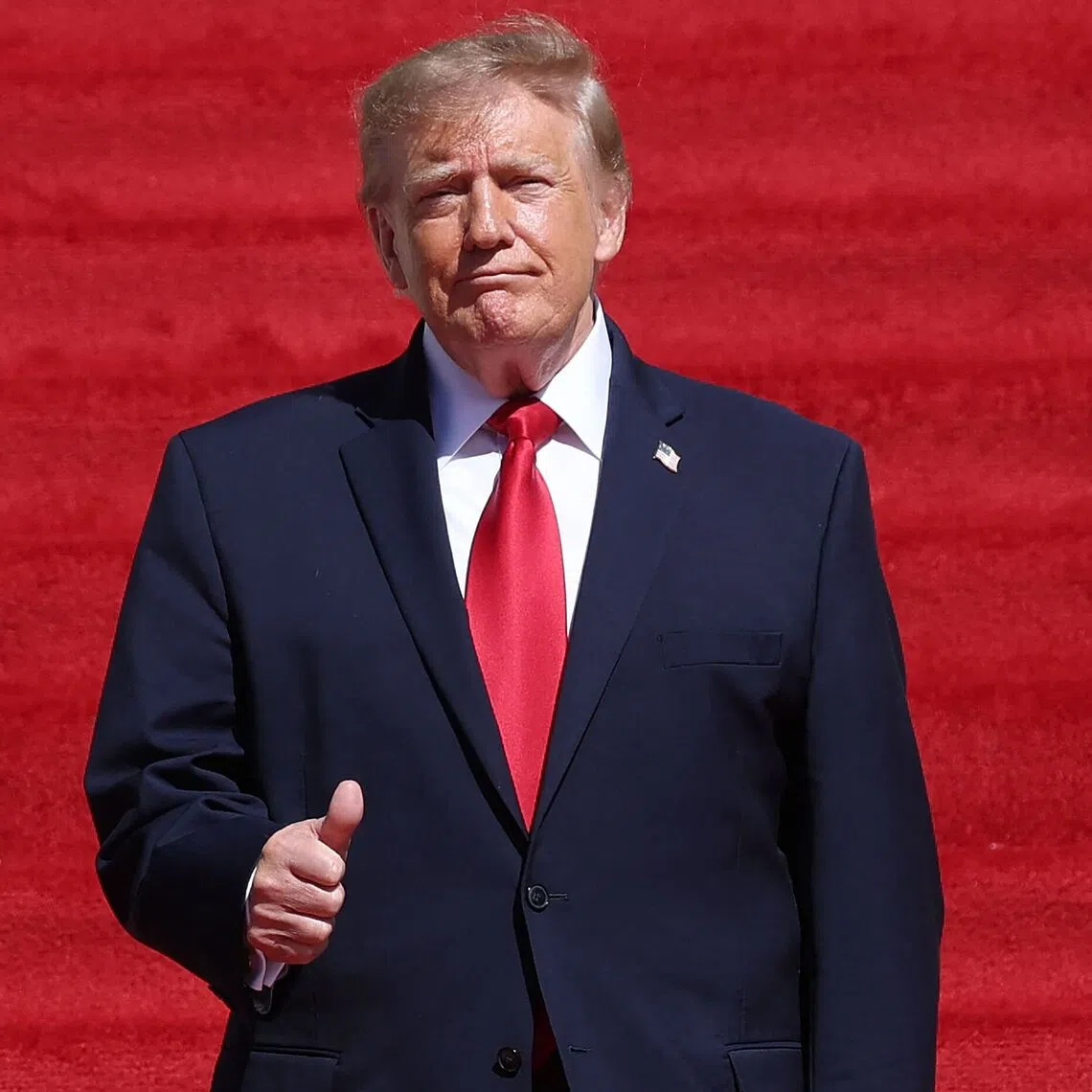 US President Donald Trump and Chinese President Xi Jinping on Sept 25.