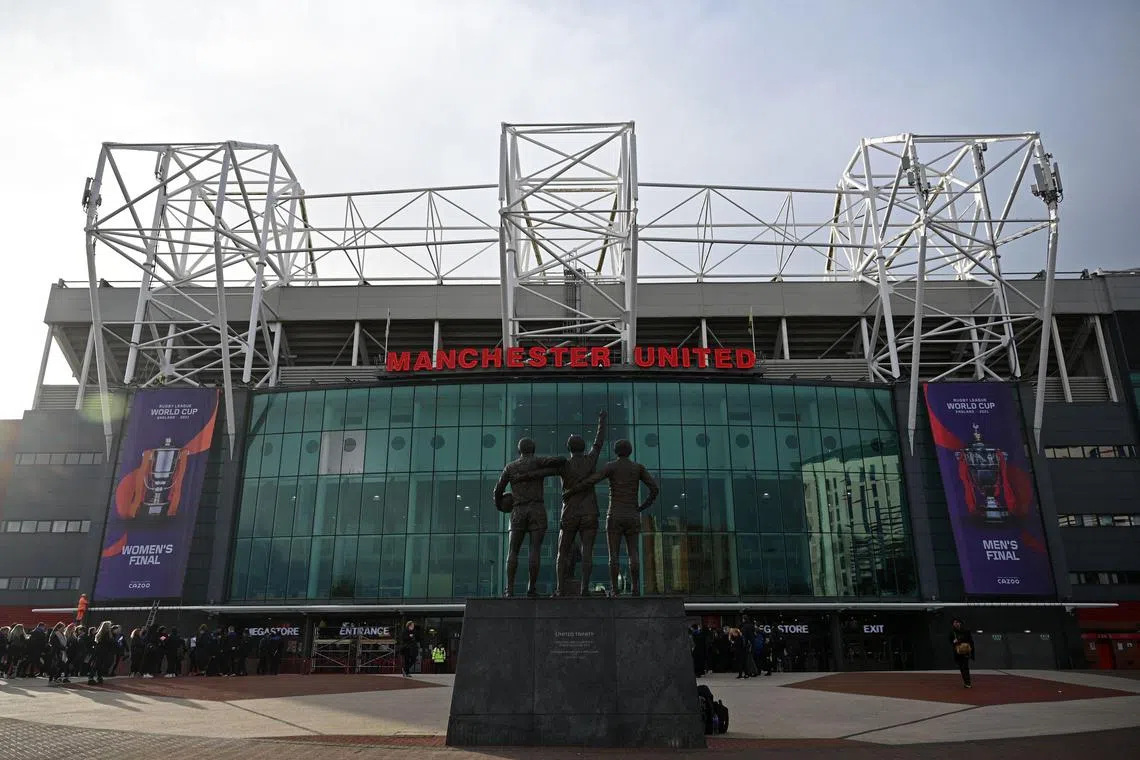 The Glazer family, owners of Manchester United, said on Nov 22 that they were ready to sell the English Premier League club.
