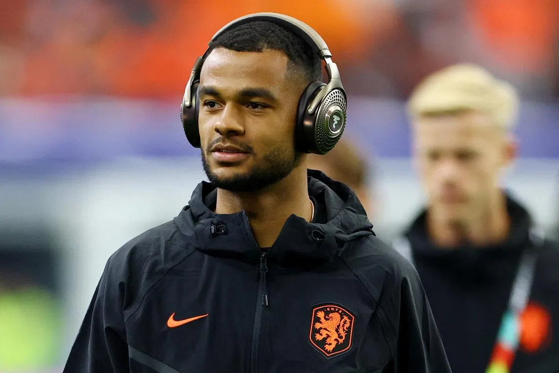 Soccer Football - FIFA World Cup 2026 - Group F - Netherlands v Japan - Dallas Stadium, Arlington, Texas, U.S. - June 14, 2026 Netherlands' Cody Gakpo walks on the pitch before the match REUTERS/Hannah Mckay