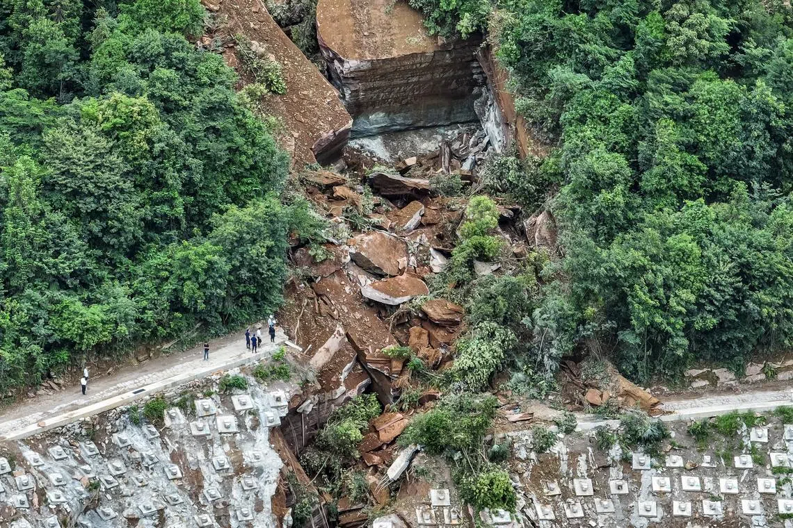 Officials in Hubei province said they were trying to prevent other disasters in the area as operations continued.