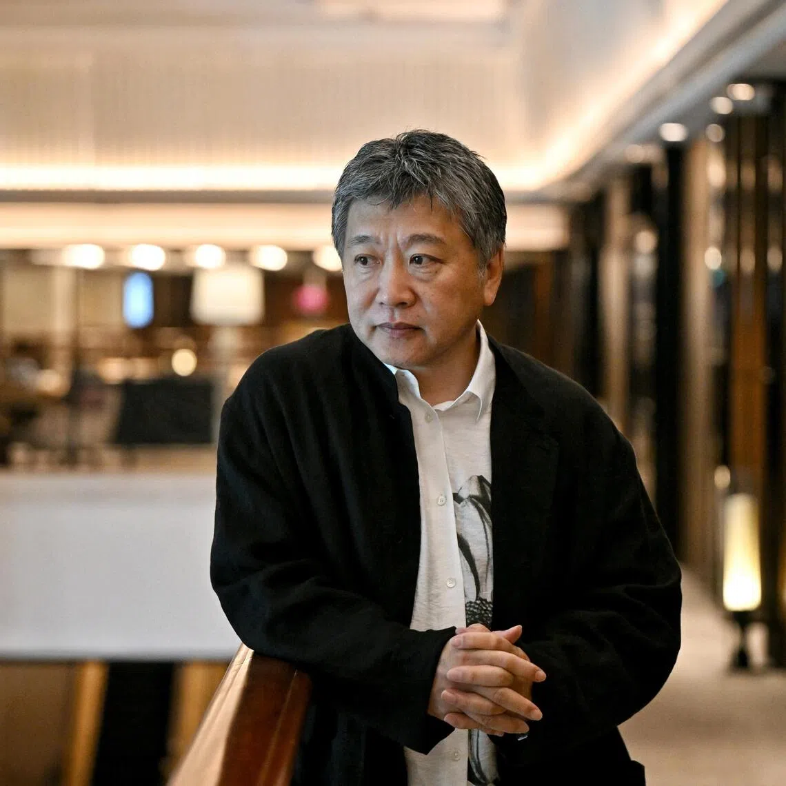 Japanese film-maker Hirokazu Koreeda is in town to receive the Singapore International Film Festival’s (SGIFF) Cinema Honorary Award.