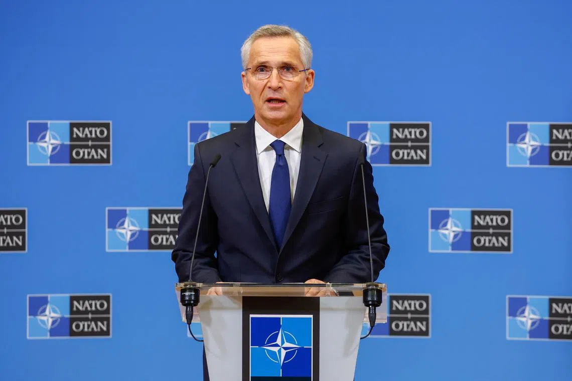 Nato Secretary-General Jens Stoltenberg also said that the decision to send Patriot air defence units to Ukraine lies with the specific nations.