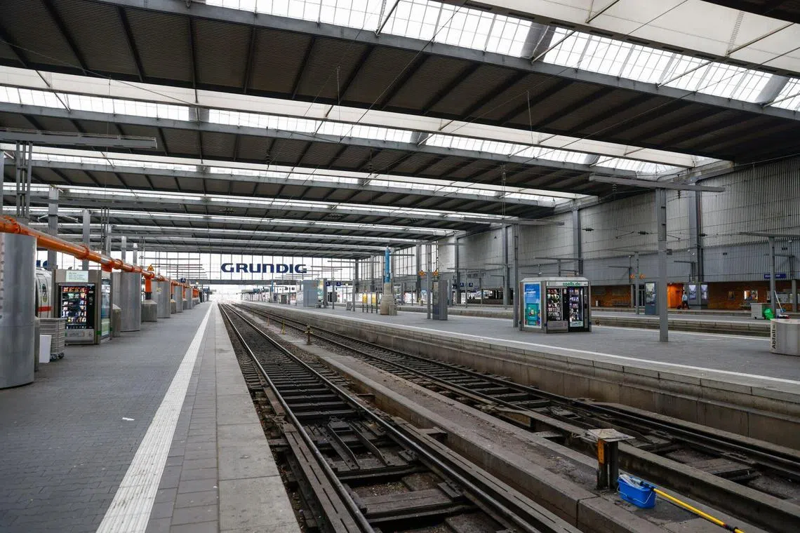 The rail workers' strike began at 3am local time and lasted eight hours, although disruptions are expected all day.