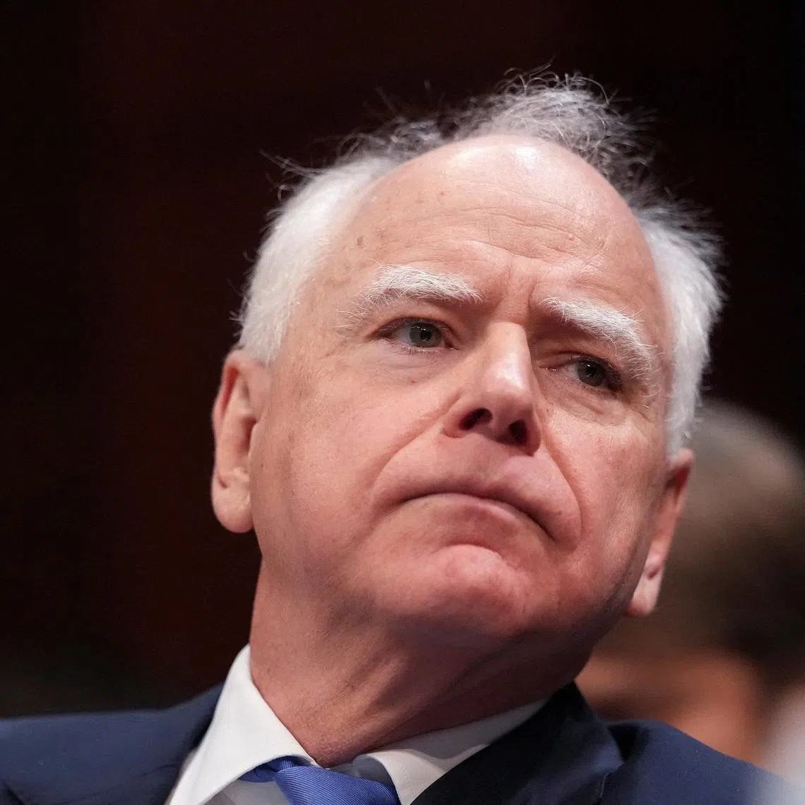 Minnesota Governor Tim Walz attends the House Oversight and Accountability Committee hearing investigating fraud in Minnesota state social services, on Capitol Hill in Washington, D.C., U.S., March 4, 2026. REUTERS/Ken Cedeno