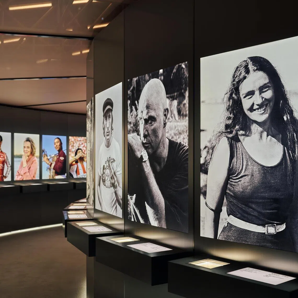 A gallery of 100 portraits maps a century of notable Rolex wearers spanning film, sport, exploration and music