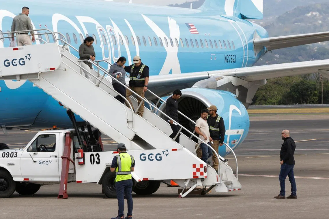 Costa Rica receives first group of deported migrants under third-country agreement with US