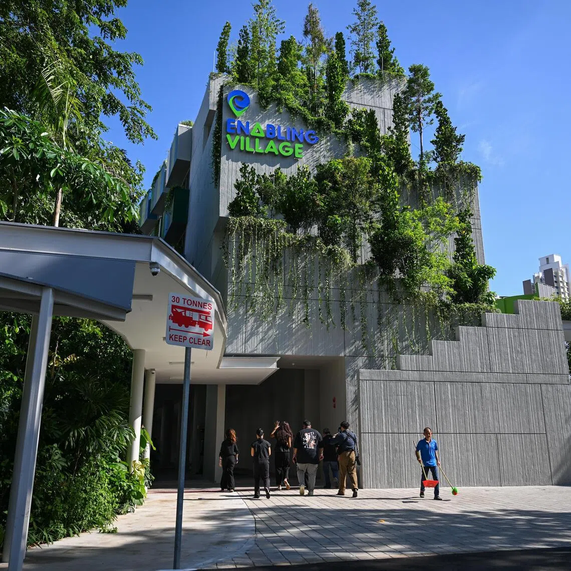 Vista, a four-storey block at the Enabling Village, officially opened on Dec 5.