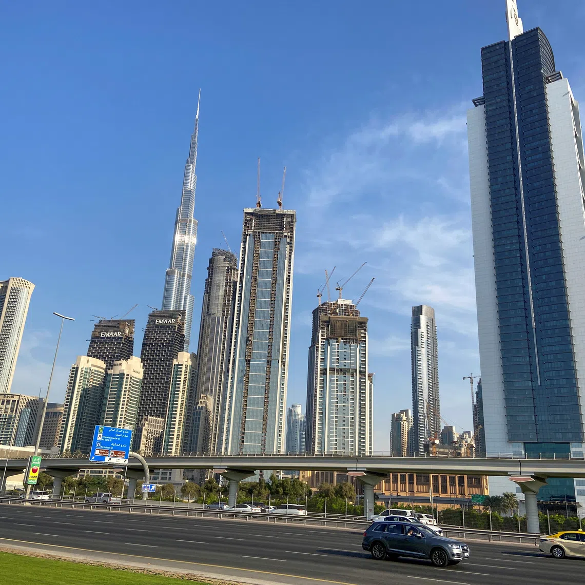 FILE PHOTO: General view of the Burj Khalifa skyline in Dubai, United Arab Emirates, December 8, 2021. REUTERS/Abdel Hadi Ramahi/File Photo