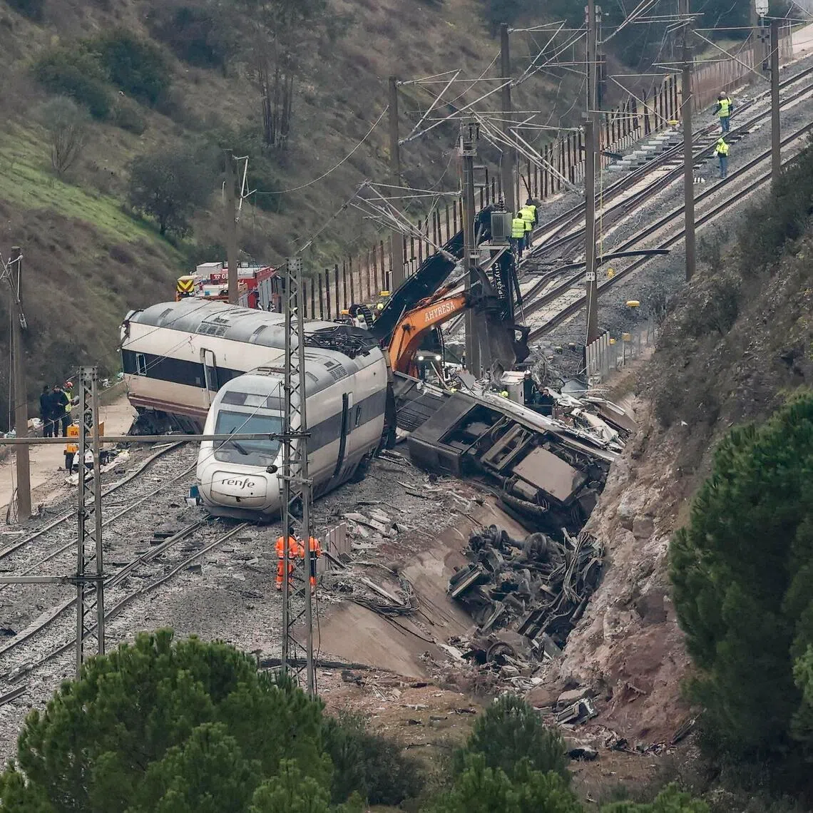 The deadly collision in Adamuz, Cordoba province, killed 45 people in one of Europe’s worst train accidents.