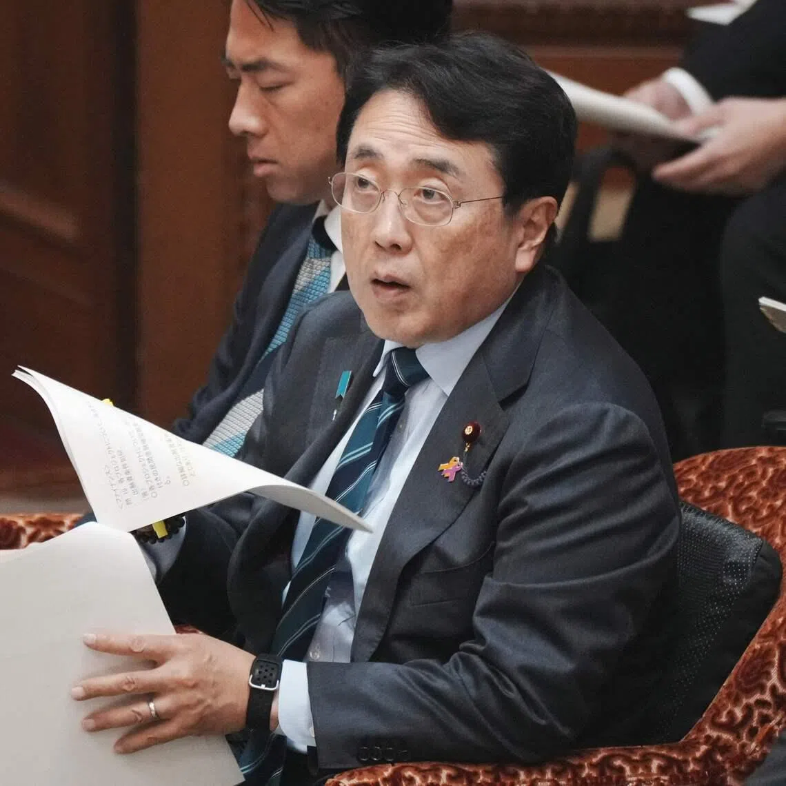 Japan's Minister of Economy, Trade and Industry Ryosei Akazawa made the comments on March 14.