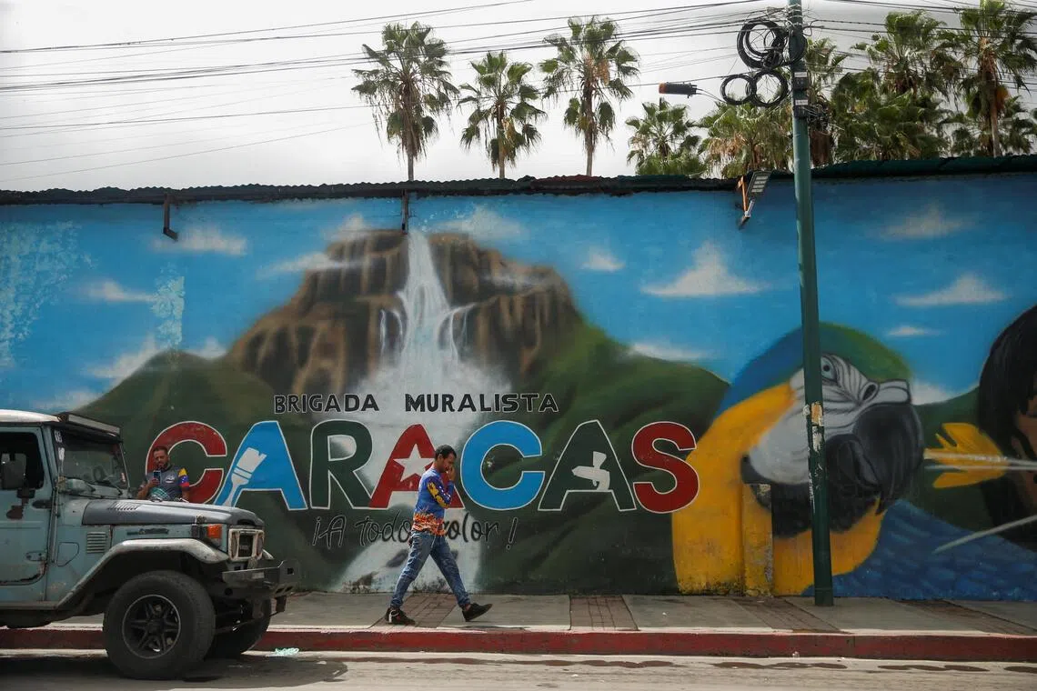 US President Donald Trump stirred anger and confusion in Venezuela after saying the country's airspace should be entirely closed.