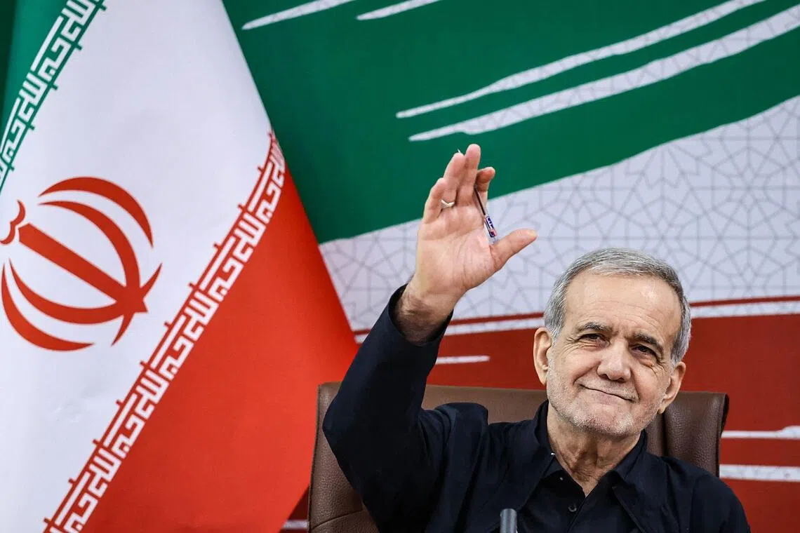 Iran’s President Masoud Pezeshkian says he believes the world “acknowledges our victory” against the United States.