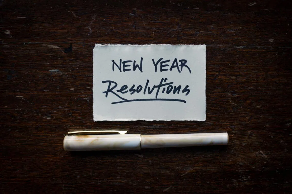 The assumption behind resolutions is that something must be corrected and improved.