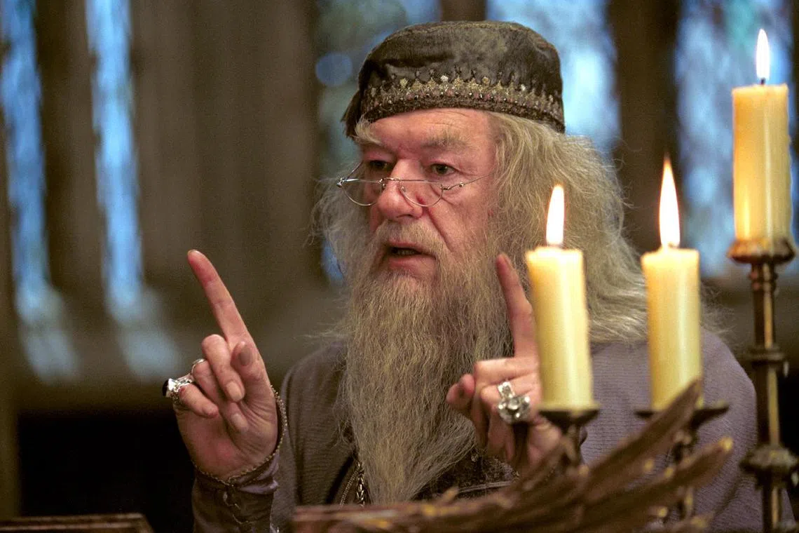 Michael Gambon took over the role of Professor Dumbledore after another great British actor, Richard Harris, died in 2002.