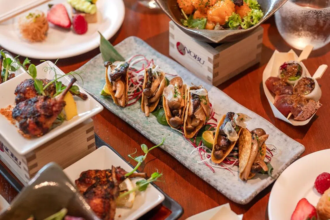 Fine dining Japan-Peruvian restaurant Nobu near the Petronas Twin Towers is offering their 'Sundown Spread' for RM450++ per person.