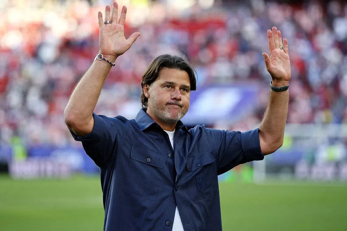 Pochettino was hired in September 2024 and his contract expires after the World Cup.