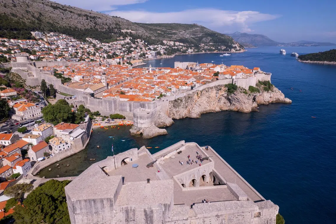 A general view of Dubrovnik, Croatia June 7, 2022. Picture taken with a drone on June 7, 2022. REUTERS/Antonio Bronic/File Photo