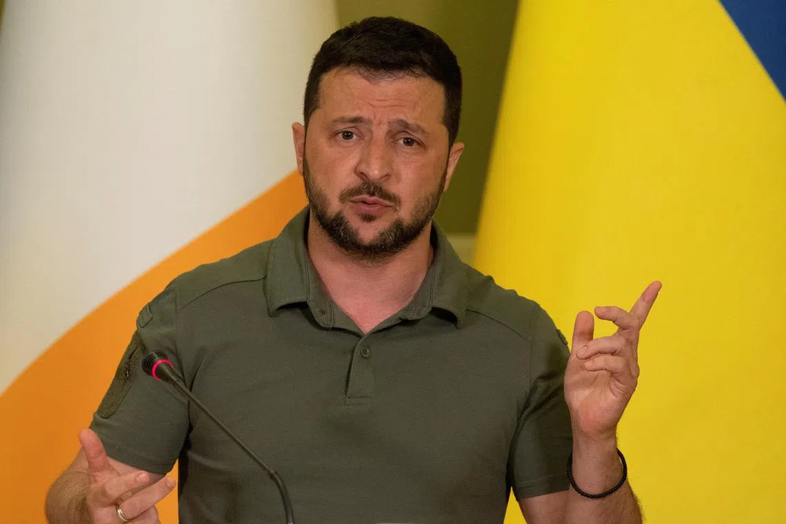 Ordinary Ukrainians who support the war effort were enraged by corrupt practices, Mr Zelensky said.