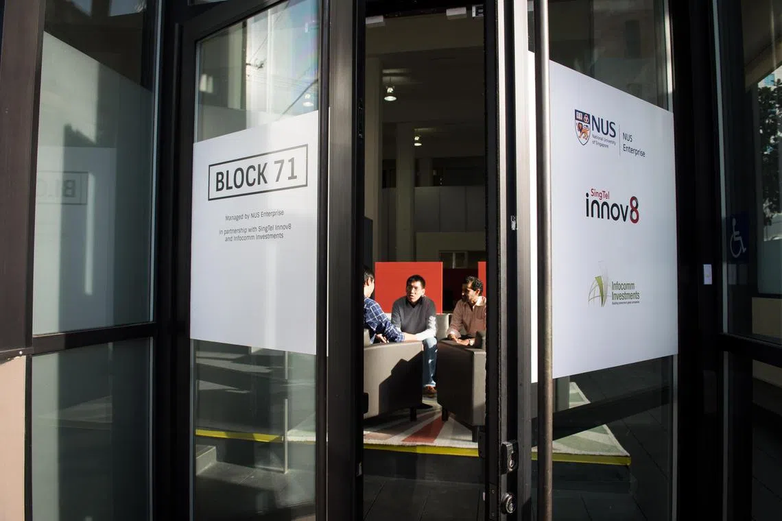 The NUS Enterprise innovation hub in San Francisco, rebranded as Block 71 Silicon Valley in November, has supported over 130 start-ups. 