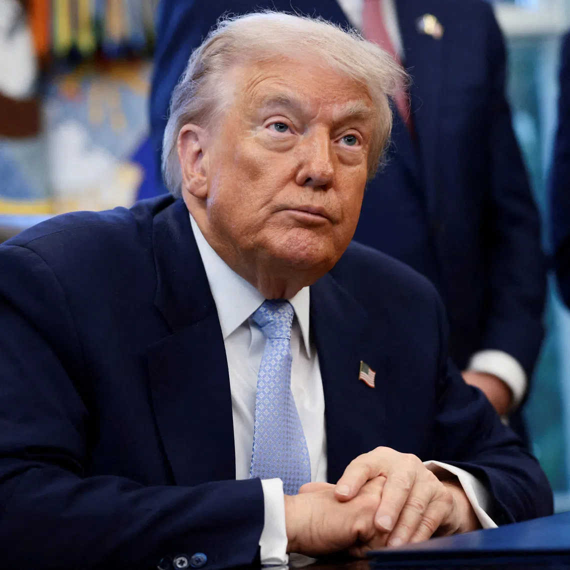 US President Donald Trump said “the deadline for me is when it’s over”.