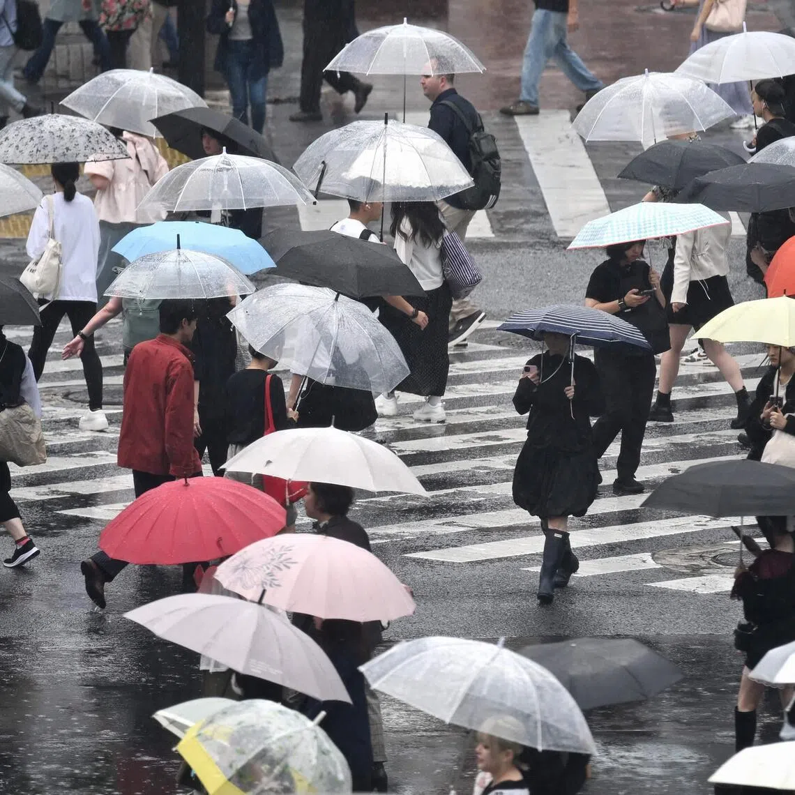 Eastern Japan registered its highest amount of rainfall and least sunlight in September since records began in 1946.