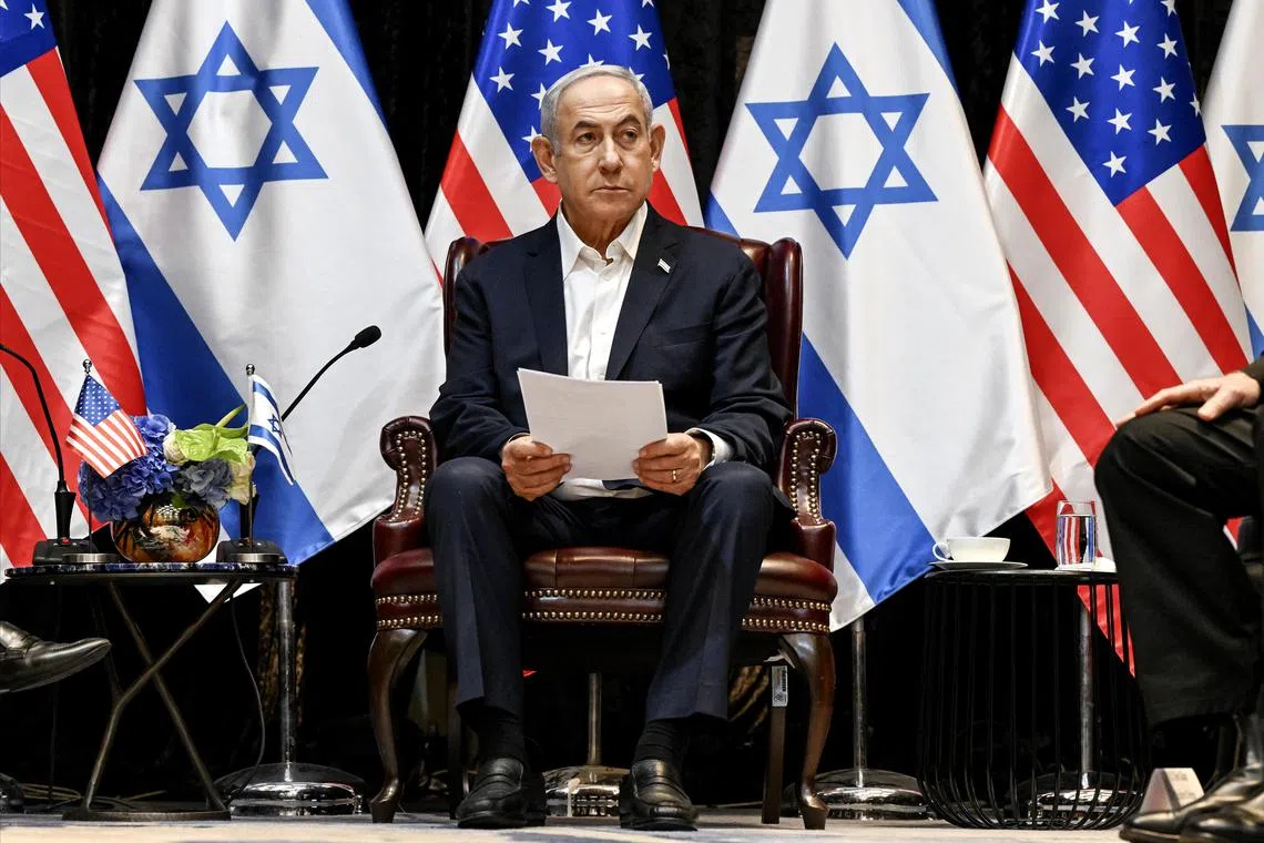 Israeli Prime Minister Benjamin Netanyahu disagrees with US President Joe Biden about post-war policy in Gaza.