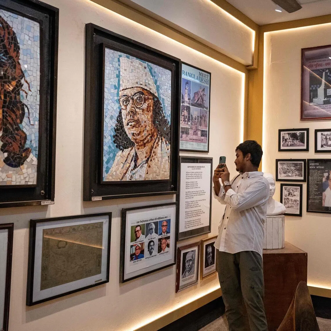 Pakistan founder Muhammad Ali Jinnah died nearly eight decades ago, but his photograph has become the centrepiece of a fresh battle over history at Bangladesh’s top university.