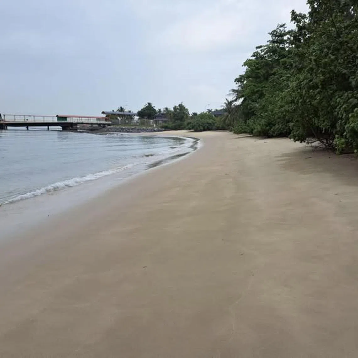 The oil spill took place on April 3 near the mouth of Johor river.