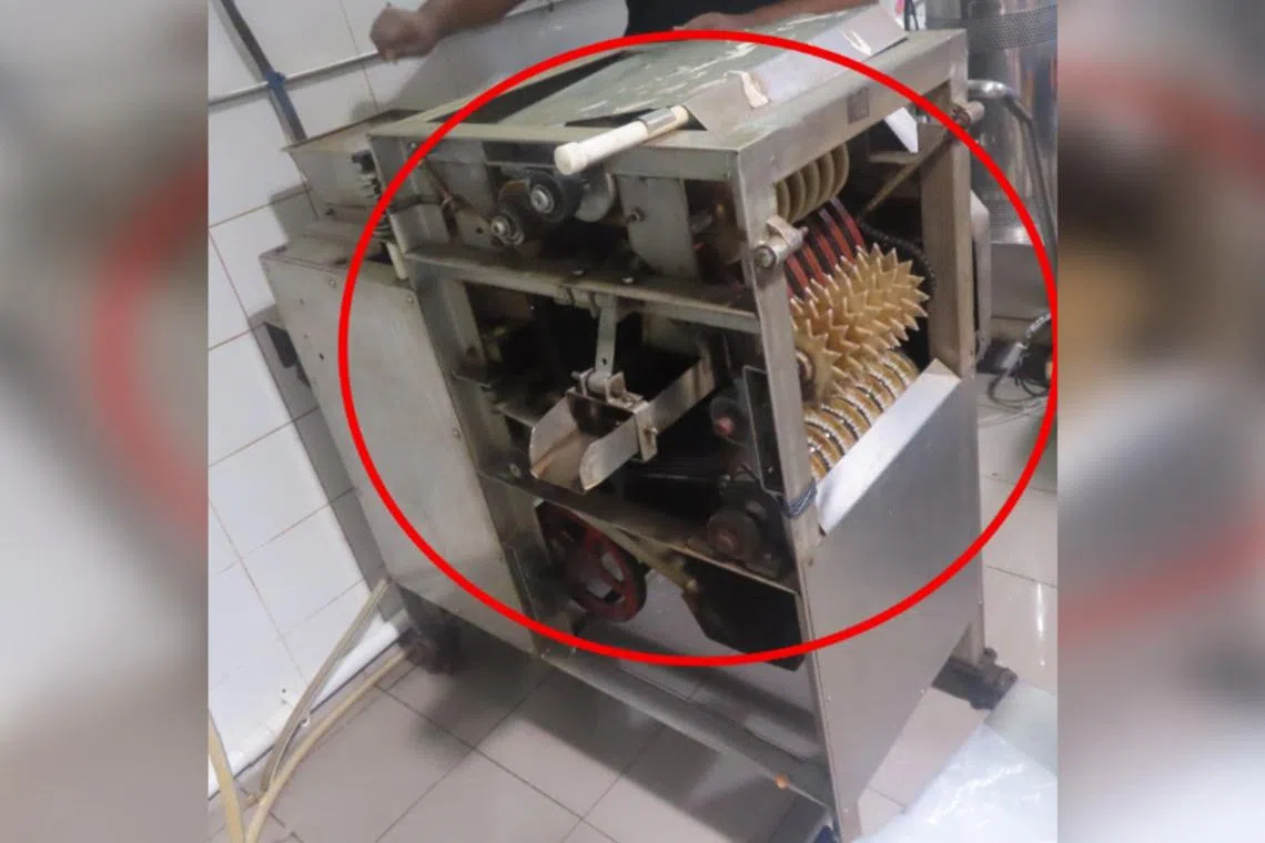 Poor machinery safety can result in serious or even fatal injuries, says the Ministry of Manpower. 