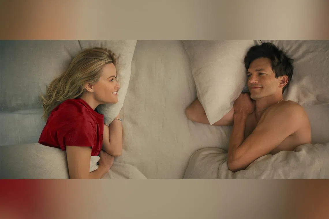 Actors Reese Witherspoon (left) and Ashton Kutcher in Your Place Or Mine.