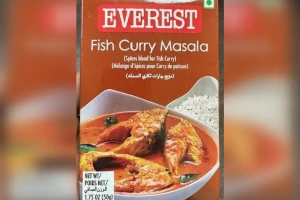 The Singapore Food Agency had ordered a recall of Everest Fish Curry Masala owing to high levels of ethylene oxide, which poses cancer risk in the long run