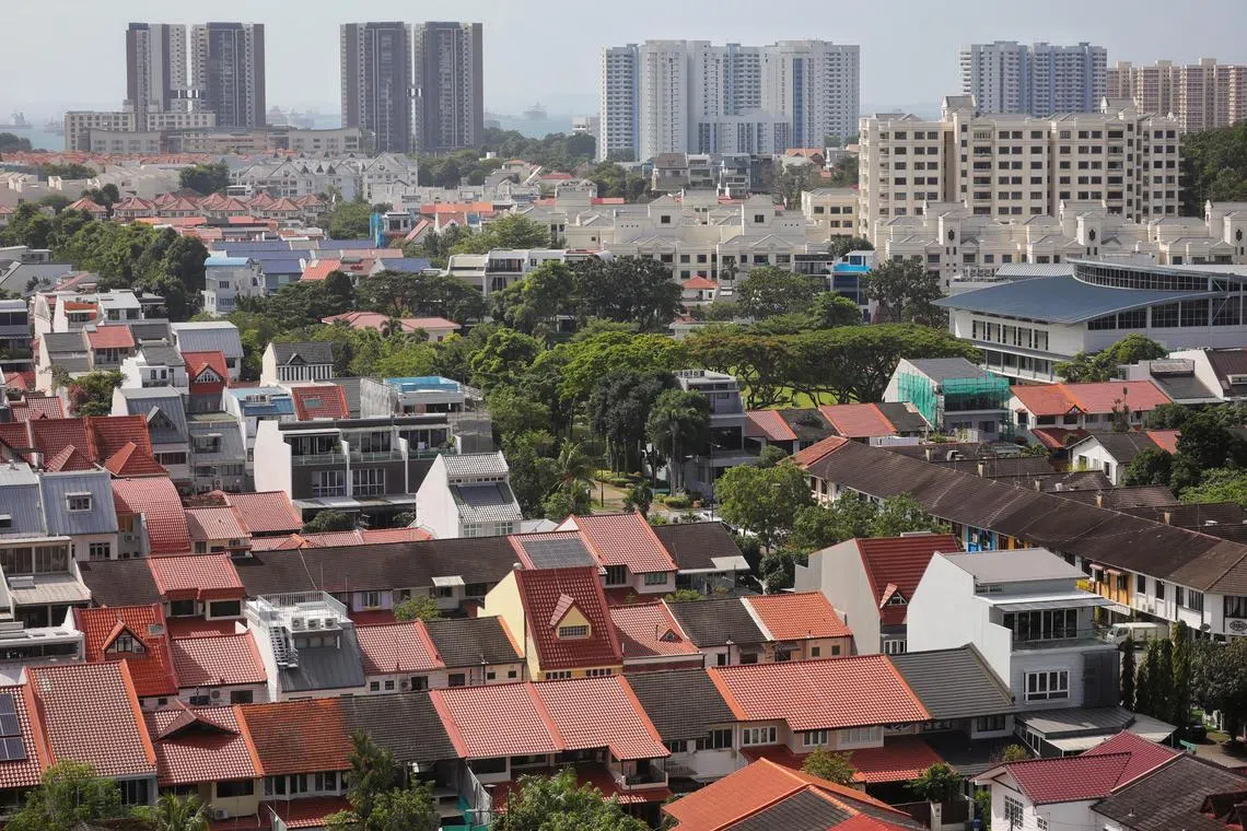 Generic photo of landed property and condominiums in the Opera Estate and Siglap area on Jan 13, 2022.