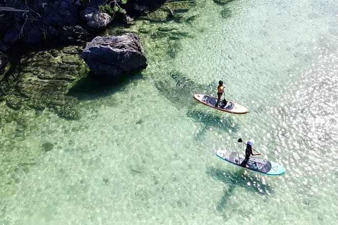 Best short trips from Singapore: Langkawi, Malaysia stand up paddling