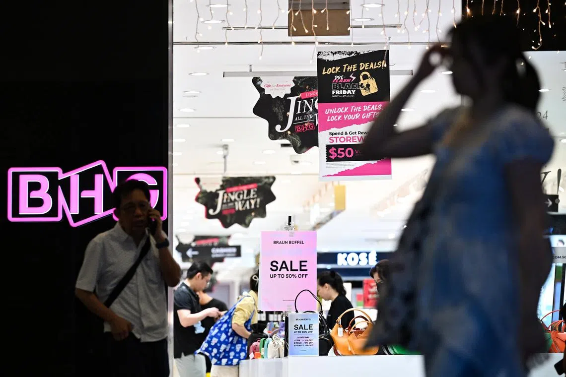BHG Bugis Junction is one of many major retailers in Singapore to launch early Black Friday deals.  