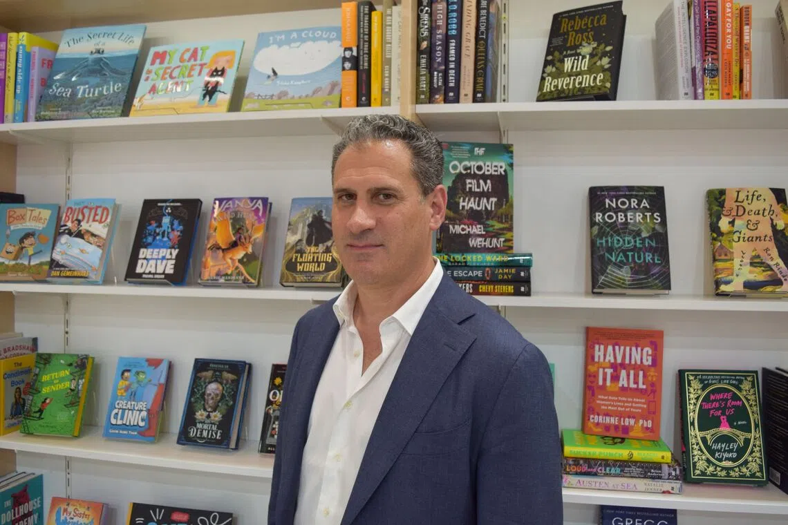 Mr Jon Yaged – chief executive of Macmillan Publishers, whose books are among those that have been targeted in the US.
