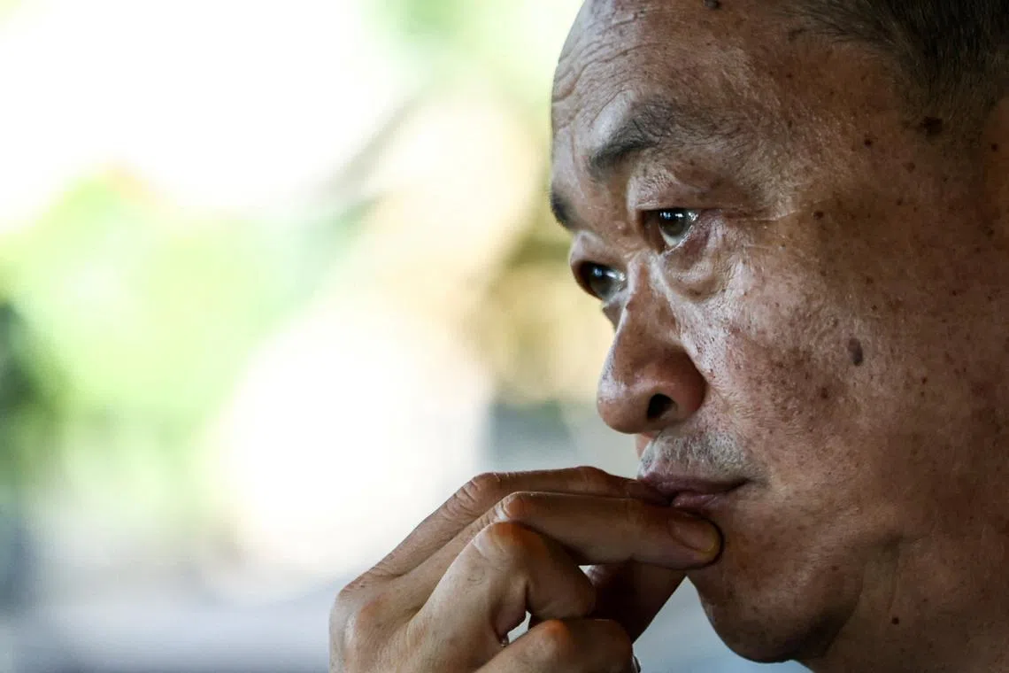 FILE PHOTO: Thailand's Prime Minister Srettha Thavisin looks on during an interview with Reuters in Koh Samui, Surat Thani province, Thailand, April 7, 2024. REUTERS/Chalinee Thirasupa/File Photo