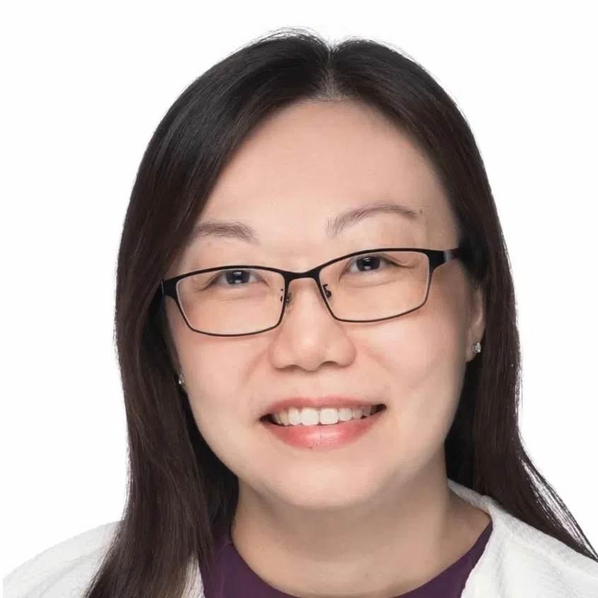 Sim Hui Ting (left) will succeed Desmond Chin as the next Commissioner of Charities and Executive Director of the Registry of Co-operative Societies.