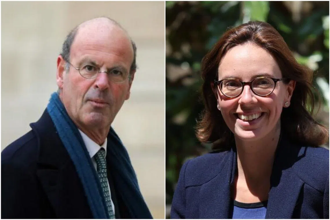 Mr Eric Lombard became finance minister, working with Ms Amélie de Montchalin as budget minister.