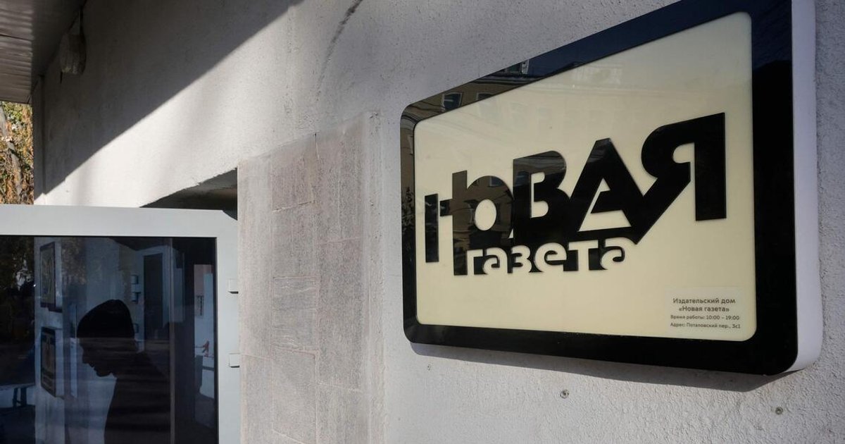 Independent Russian newspaper Novaya Gazeta shuts under Kremlin pressure - The Straits Times