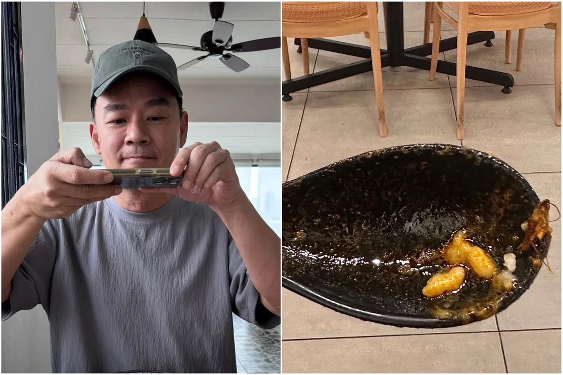 Actor Thomas Ong Shares Cockroach Discovery at JB Restaurant