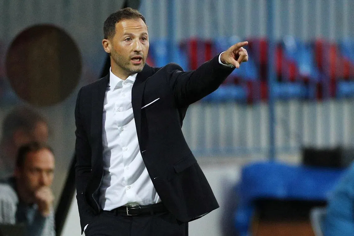 Soccer Football - Euro 2024 Qualifier - Group F - Azerbaijan v Belgium - Dalga Arena, Baku, Azerbaijan - September 9, 2023 Belgium coach Domenico Tedesco REUTERS/Aziz Karimov/File Photo