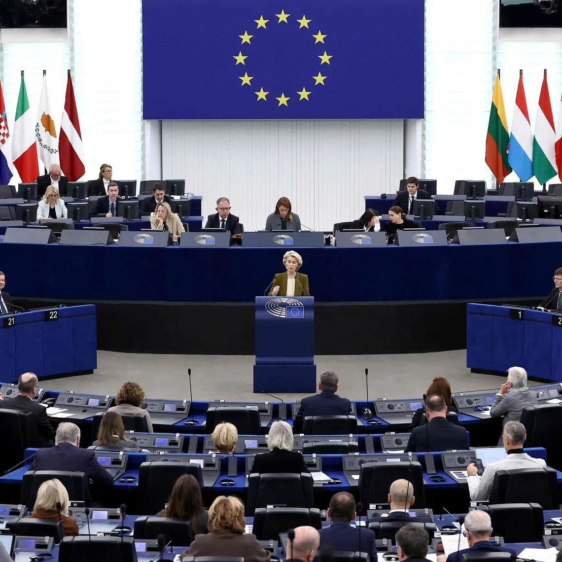 The decision was reached via a qualified majority vote - requiring the support of 15 of the 27 member states representing 65 per cent of the EU population.