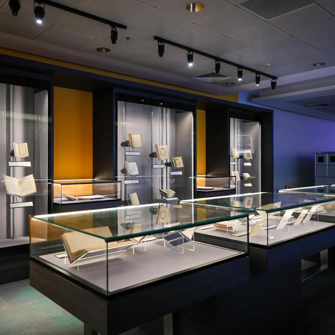 The Rare Collection Gallery at the National Library Building on Jan 27, 2025.