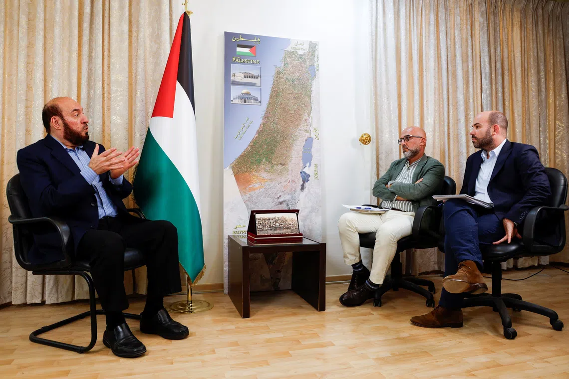 Hamas aims to keep grip on Gaza security and can't commit to disarm, senior official says