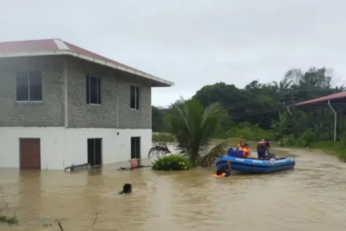 Authorities said evacuations were ongoing as river levels in several areas continued to rise following persistent rainfall since Feb 19.