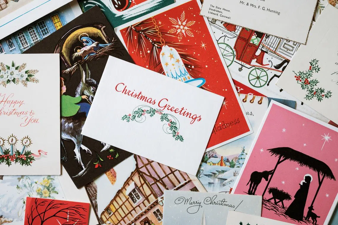 What is fascinating is that Christmas cards were – and still are – accepted with democratic abandon, says the writer.